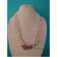 Momi Five Strand Ni`ihau Shell Lei 2